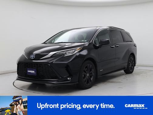 Black 2021 Toyota Sienna XSE