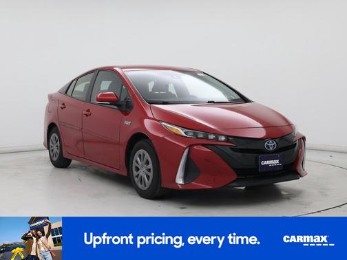 Red 2022 Toyota Prius Prime LE