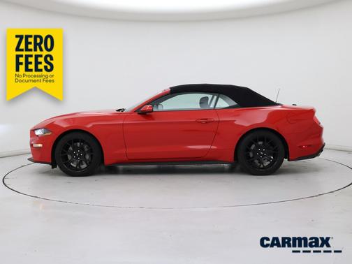 Red 2019 Ford Mustang Ecoboost