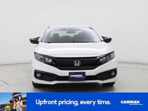 White 2020 Honda Civic Sport