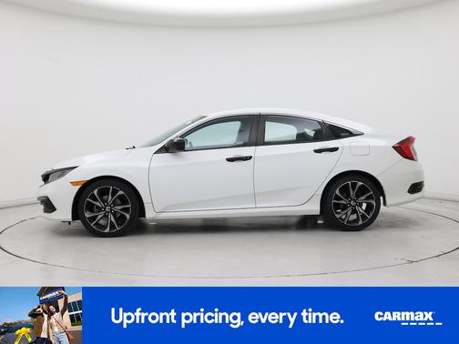 White 2020 Honda Civic Sport