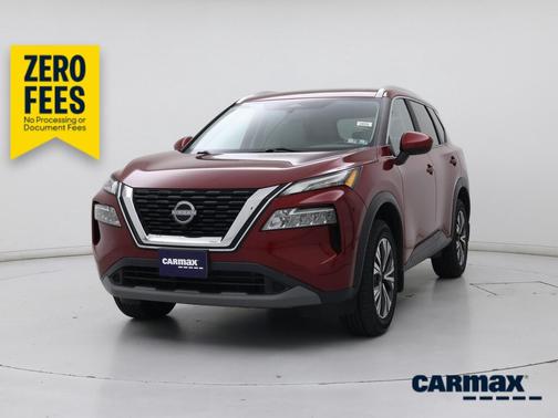 Red 2023 Nissan Rogue SV