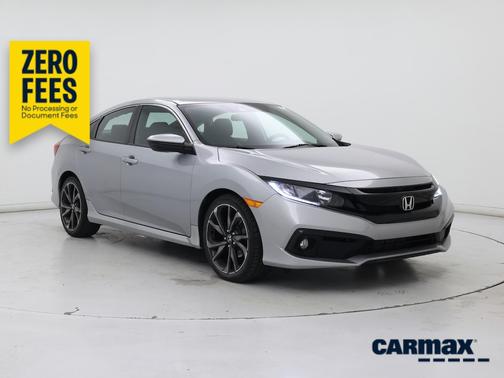 Silver 2019 Honda Civic Sport
