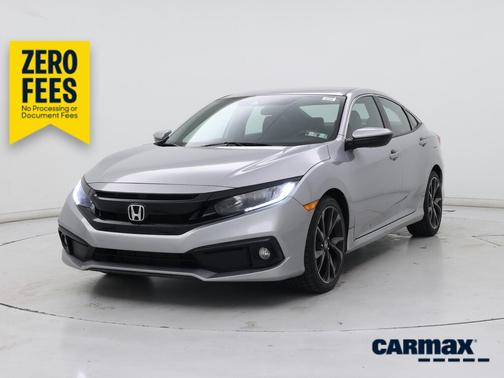 Silver 2019 Honda Civic Sport