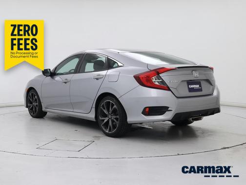 Silver 2019 Honda Civic Sport