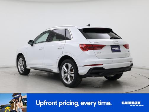 White 2021 Audi Q3 S-Line Premium