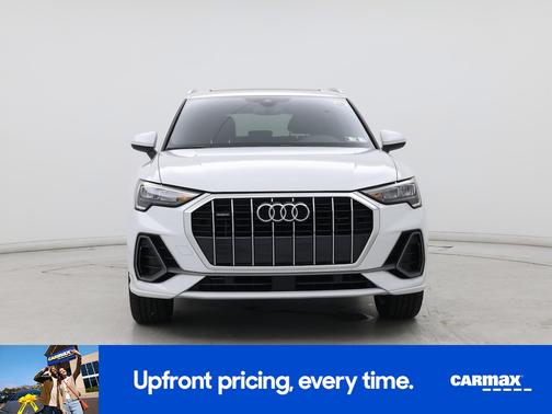 White 2021 Audi Q3 S-Line Premium