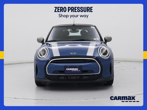 Blue 2024 MINI Convertible
