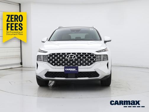 White 2023 Hyundai SANTA FE Limited