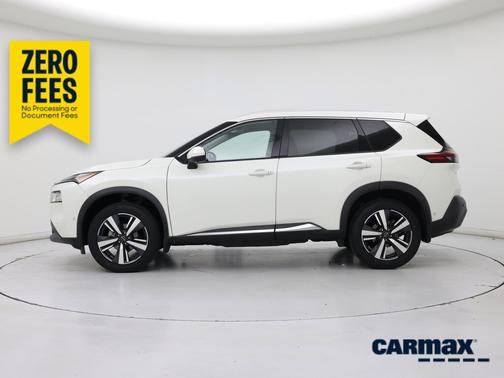 White 2023 Nissan Rogue SL