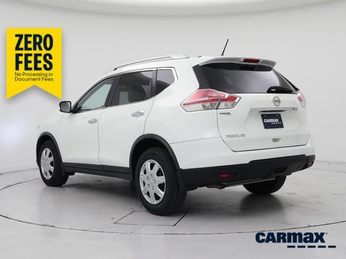 White 2016 Nissan Rogue S
