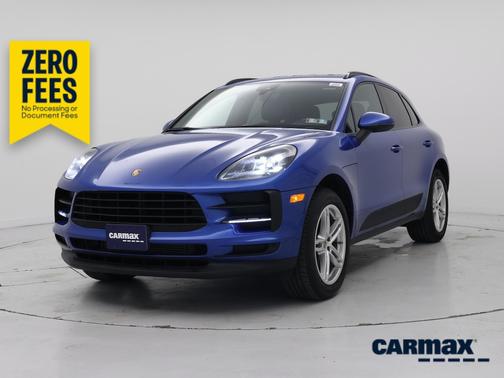 Blue 2020 Porsche Macan