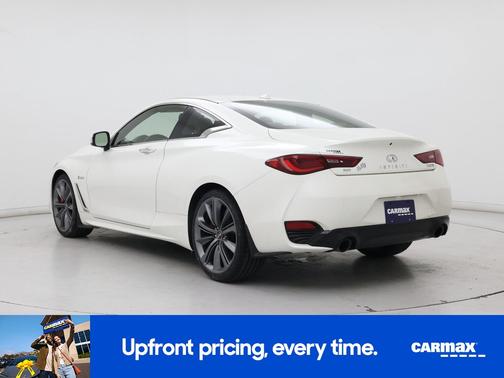 White 2018 INFINITI Q60 Red Sport 400