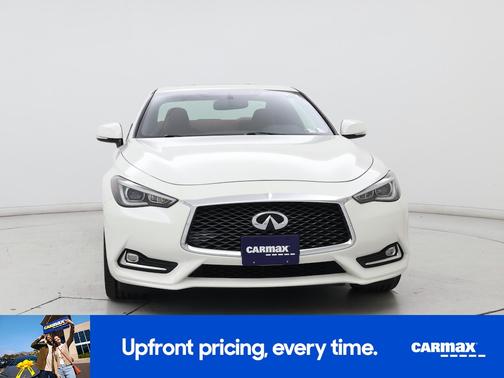 White 2018 INFINITI Q60 Red Sport 400