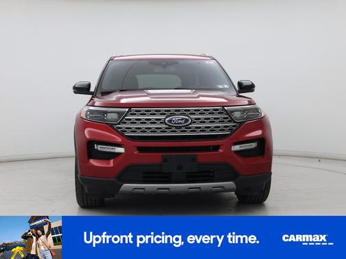 Red 2020 Ford Explorer Limited