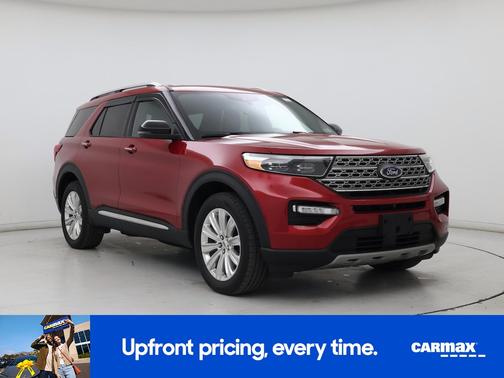 Red 2020 Ford Explorer Limited
