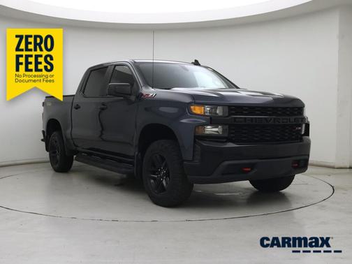 Gray 2020 Chevrolet Silverado 1500 Custom Trail Boss