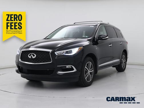 Black 2017 INFINITI QX60