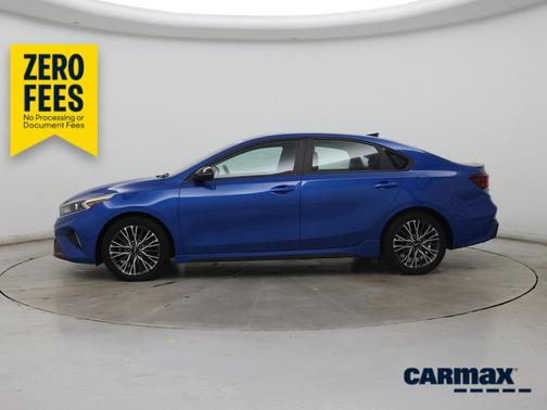 Blue 2022 Kia Forte GT-Line