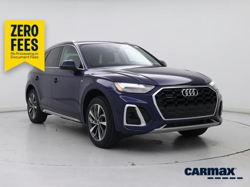 Blue 2022 Audi Q5 S-Line Premium Plus