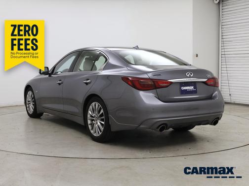 Gray 2020 INFINITI Q50 Luxe