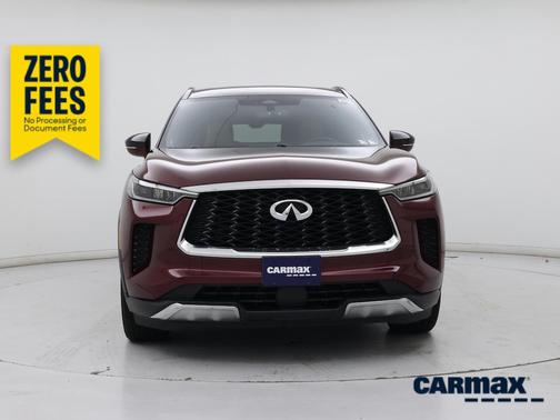 Red 2022 INFINITI QX60 Autograph
