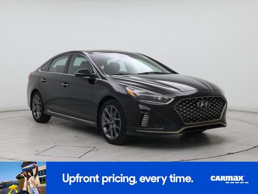 Black 2019 Hyundai SONATA Limited