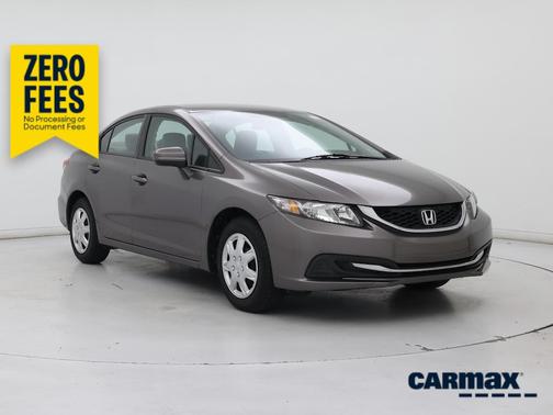 Gray 2014 Honda Civic LX