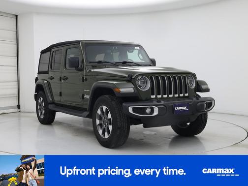 Green 2021 Jeep Wrangler Unlimited Sahara