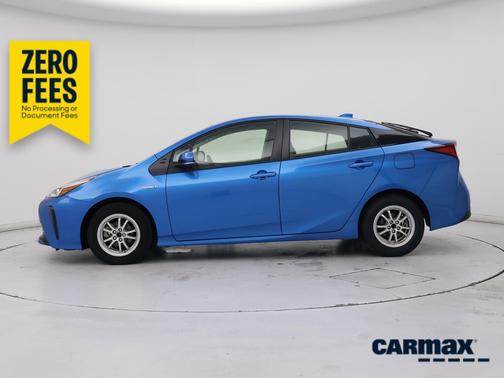 Blue 2021 Toyota Prius LE