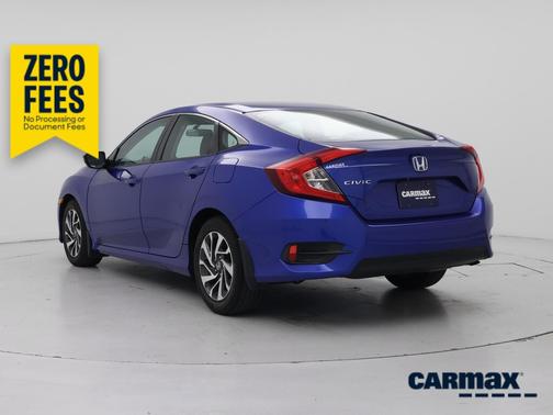 Blue 2016 Honda Civic EX