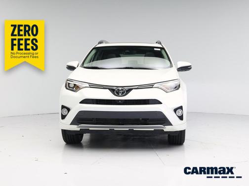 White 2017 Toyota RAV4 Platinum
