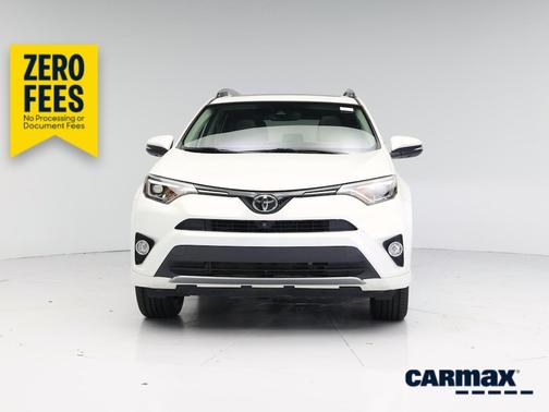 White 2017 Toyota RAV4 Platinum