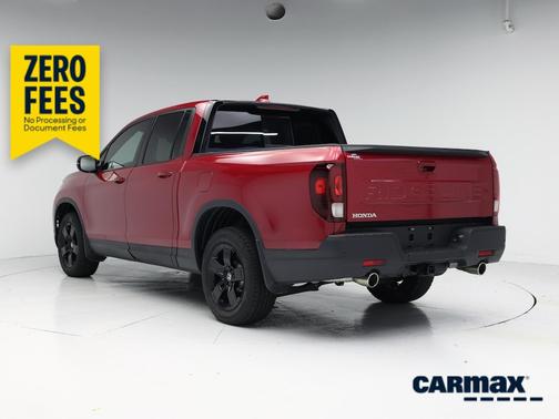 Red 2025 Honda Ridgeline Black Edition