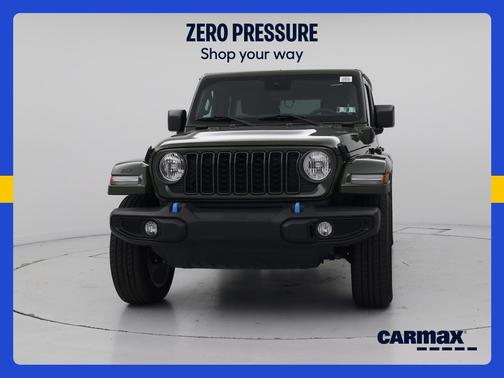 Green 2024 Jeep Wrangler 4xe Sport S