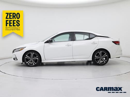 White 2020 Nissan Sentra SR