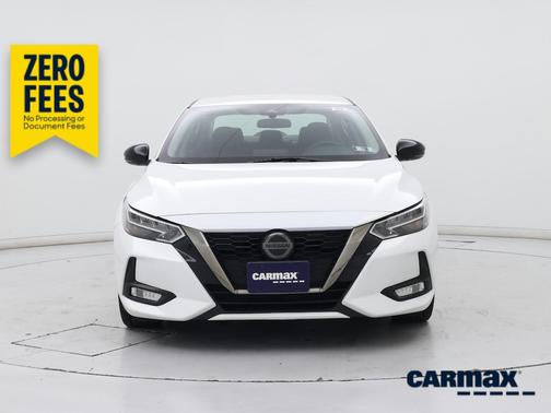 White 2020 Nissan Sentra SR