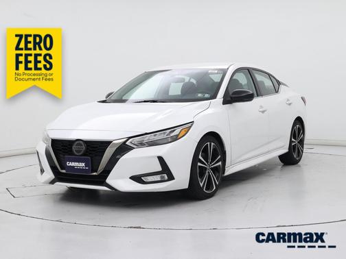 White 2020 Nissan Sentra SR