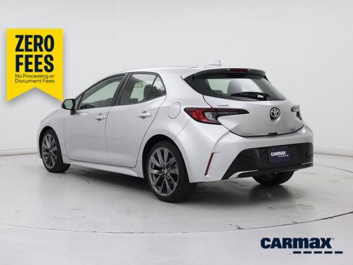 Silver 2023 Toyota Corolla Hatchback XSE