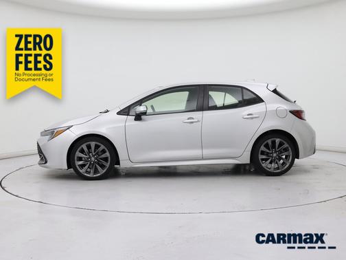 Silver 2023 Toyota Corolla Hatchback XSE