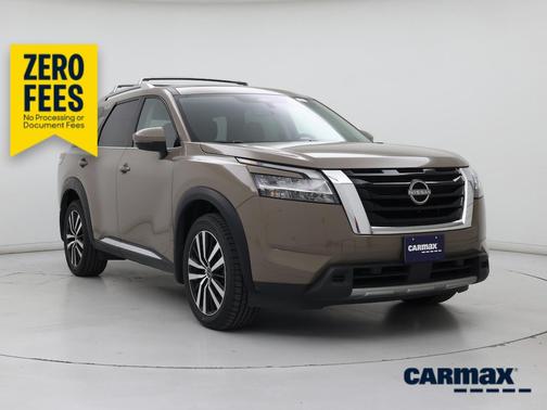 Tan 2023 Nissan Pathfinder Platinum
