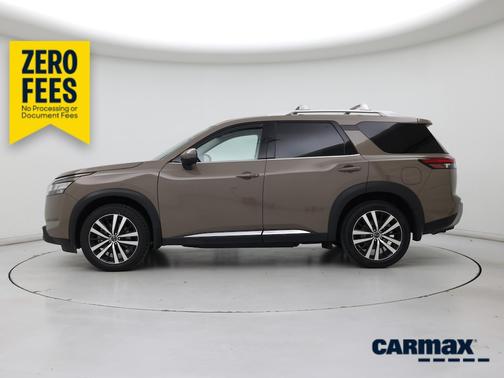 Tan 2023 Nissan Pathfinder Platinum