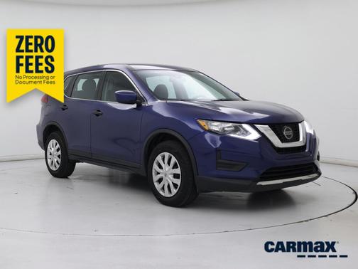 Blue 2020 Nissan Rogue S