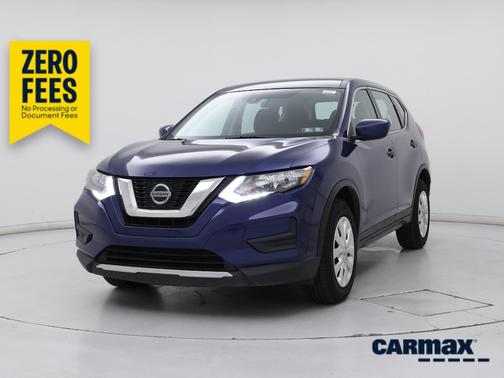 Blue 2020 Nissan Rogue S