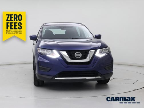 Blue 2020 Nissan Rogue S