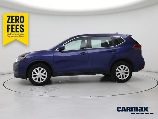 Blue 2020 Nissan Rogue S