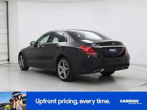 Black 2015 Mercedes-Benz C-Class