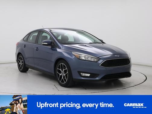 Blue 2018 Ford Focus SEL