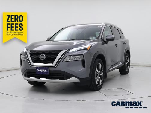Gray 2023 Nissan Rogue Platinum