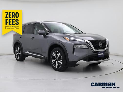 Gray 2023 Nissan Rogue Platinum